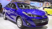 Toyota Yaris Ativ S front three quarters right side at 2017 Thai Motor Expo