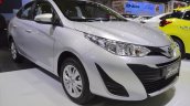 Toyota Yaris Ativ front three quarters at 2017 Thai Motor Expo