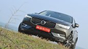 Volvo XC60 test drive review front angle low