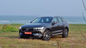 Volvo XC60 test drive review front angle