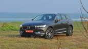 Volvo XC60 test drive review front three quarters