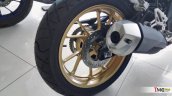 Yamaha R15 v3.0 Custom Black and Gold rear wheel