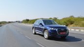 2018 Audi Q5 test drive review action shot