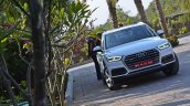 2018 Audi Q5 test drive review front angle view