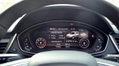 2018 Audi Q5 test drive review instrument console