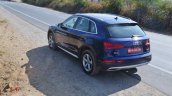 2018 Audi Q5 test drive review rear angle