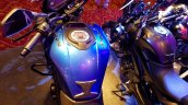2018 Bajaj Dominar 400 unveiled blue fuel tank