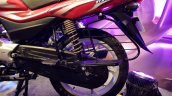 2018 Bajaj Platina ComforTec showcased rear wheel