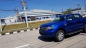 2018 Ford Ranger (facelift) front three quarters spy shot