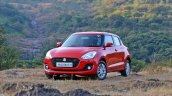 2018 Maruti Swift test drive review front angle view
