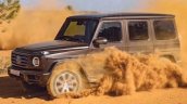 2018 Mercedes G-Class front three quarters dynamic leaked image