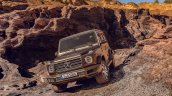 2018 Mercedes G-Class front three quarters leaked image