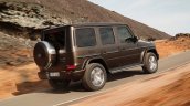 2018 Mercedes G-Class rear three quarters right side leaked image