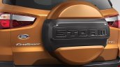 Ford EcoSport Storm custom spare wheel cover