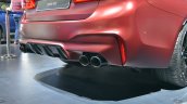 2018 BMW M5 First Edition rear bumper