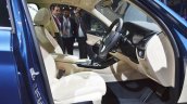 2018 BMW X3 front seats at Auto Expo 2018