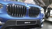 2018 BMW X3 grille at Auto Expo 2018