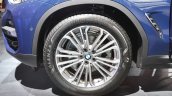 2018 BMW X3 wheel at Auto Expo 2018