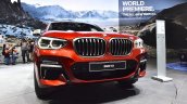 2018 BMW X4 M40d front fascia at 2018 Geneva Motor Show