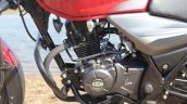 2018 Bajaj Discover 110 engine left side first ride review