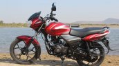 2018 Bajaj Discover 110 left side first ride review