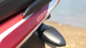 2018 Bajaj Discover 110 rear logo first ride review