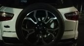 2018 Ford EcoSport Signature alloy wheel spy shot