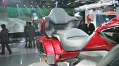 2018 Honda Goldwing Tour backrest at 2018 Auto Expo