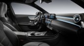 2018 Mercedes A-Class interior dashboard side view