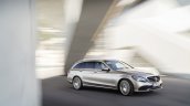 2018 Mercedes C-Class Estate (facelift) front three quarters dynamic