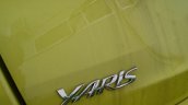 2018 Toyota Yaris TRD Sportivo (facelift) Yaris badge spy shot