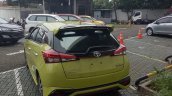 2018 Toyota Yaris TRD Sportivo (facelift) rear spy shot