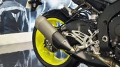 2018 Yamaha MT-10 exhaust at 2018 Auto Expo