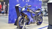 2018 Yamaha YZF-R1 front left quarter at 2018 Auto Expo