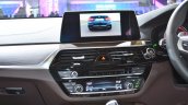 BMW 6 Series Gran Turismo centre console at Auto Expo 2018