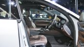 BMW 6 Series Gran Turismo front seats at Auto Expo 2018