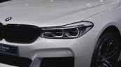 BMW 6 Series Gran Turismo headlamp side view at Auto Expo 2018