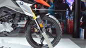 BMW G 310 GS front wheel at 2018 Auto Expo