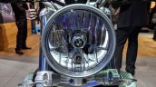 BMW R nineT Scrambler headlight at 2018 Auto Expo