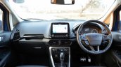 Ford EcoSport Petrol AT review dashboard