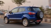 Ford EcoSport Petrol AT review rear angle motion