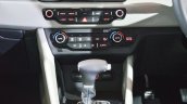 Kia Niro plug-in hybrid centre console at Auto Expo 2018