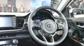 Kia Rio steering wheel at Auto Expo 2018
