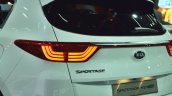 Kia Sportage tail lamp at Auto Expo 2018