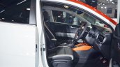 Kia Stonic front seats at Auto Expo 2018