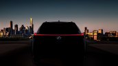 Lexus UX rear teaser