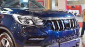 Mahindra Rexton front fascia side view at Auto Expo 2018