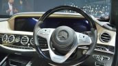 Mercedes-Maybach S 650 Saloon dashboard driver side at Auto Expo 2018