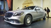Mercedes-Maybach S 650 Saloon front three quarters at Auto Expo 2018