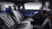 Mercedes-Maybach S-Class with customisations rear seats